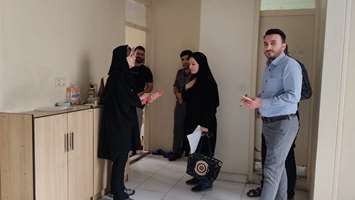 کارشناسان مرکز بهداشت و درمان دانشجویان از سراهای دانشجویی بازدید کردند